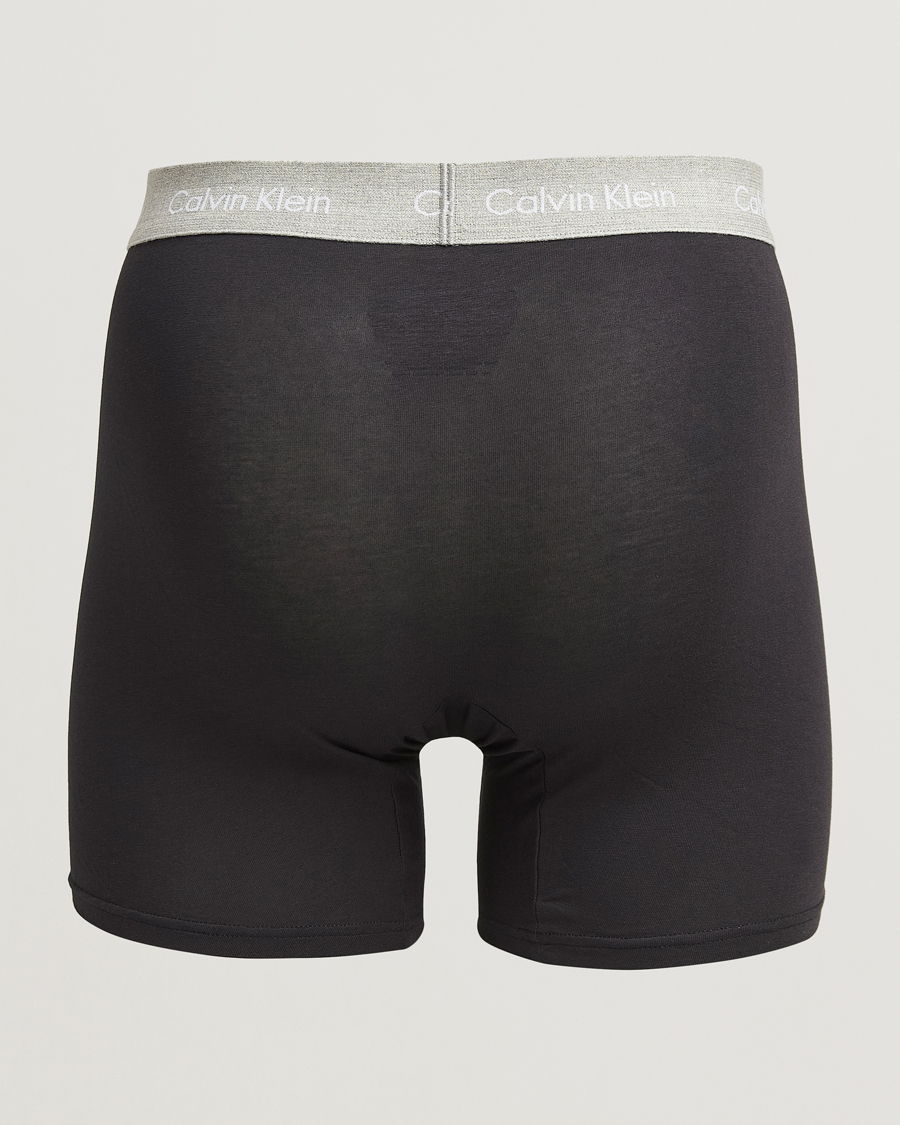Homme | Sous-Vêtements Et Chaussettes | Calvin Klein | Cotton Stretch 3-Pack Boxer Brief Black