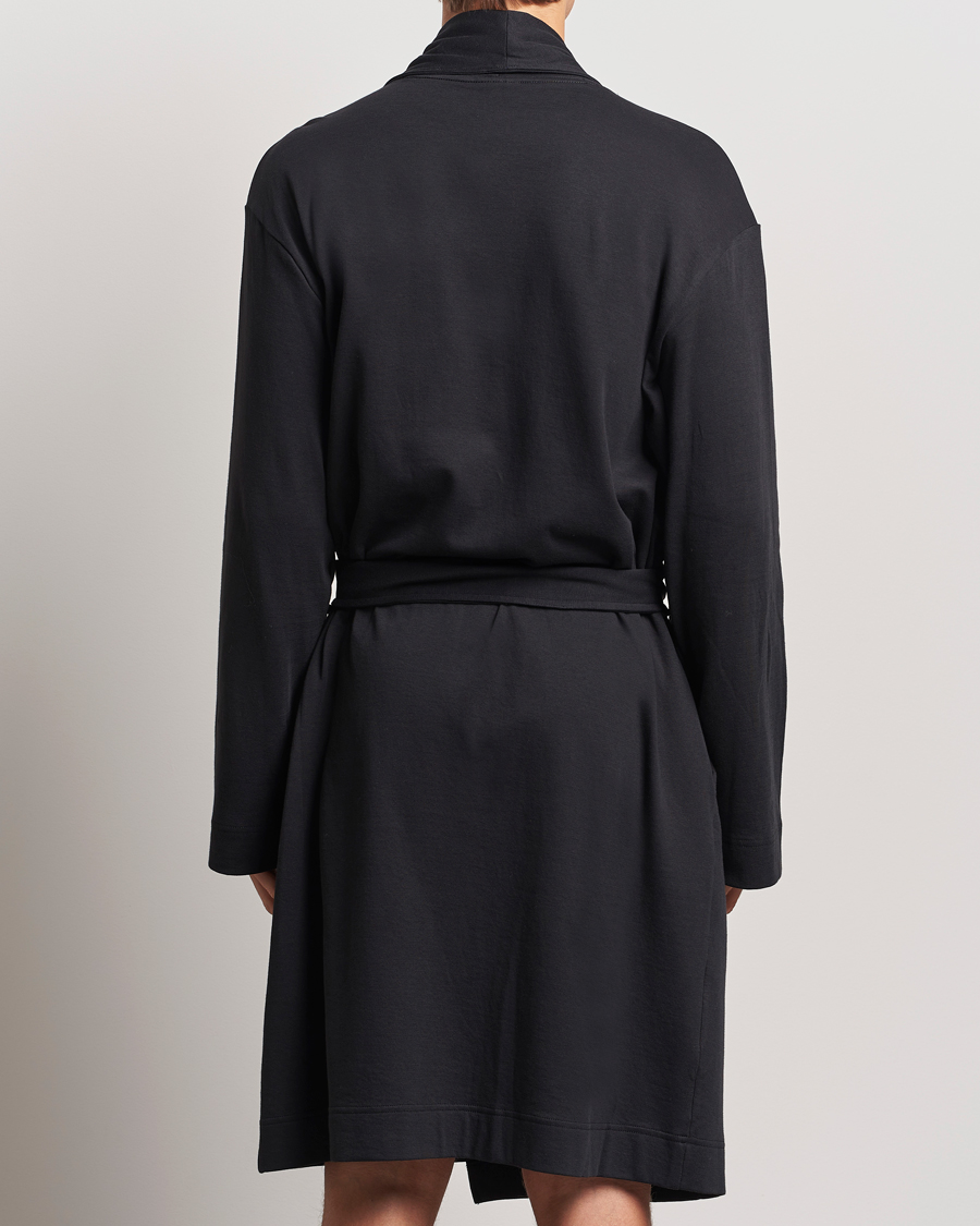 Homme | Peignoirs Et Pyjamas | Calvin Klein | Cotton Robe Black
