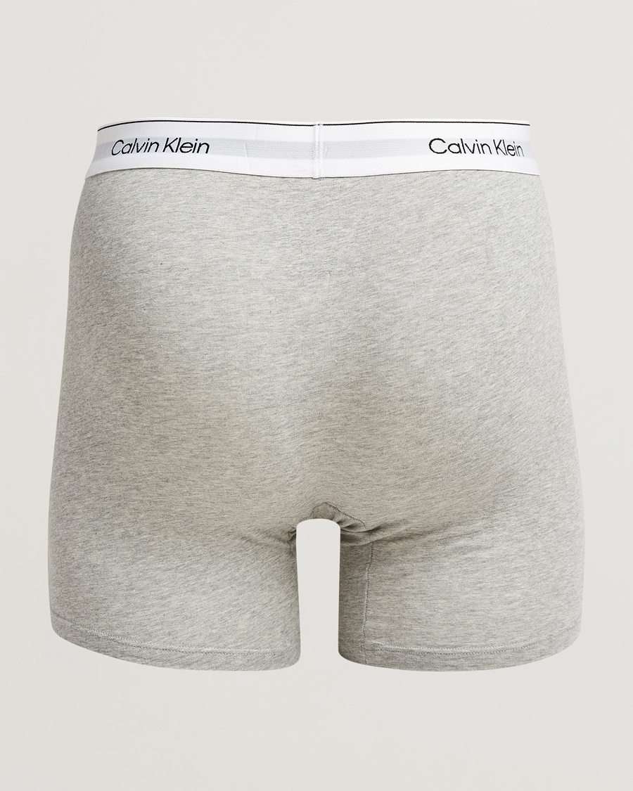 Homme | Sous-Vêtements Et Chaussettes | Calvin Klein | 3-Pack Icon Cotton Stretch Boxer Brief Grey/Black/White