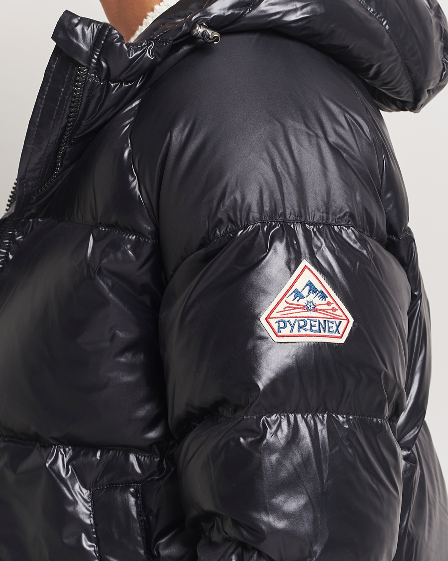 Homme | Manteaux Et Vestes | Pyrenex | Sten Hooded Puffer Jacket Black