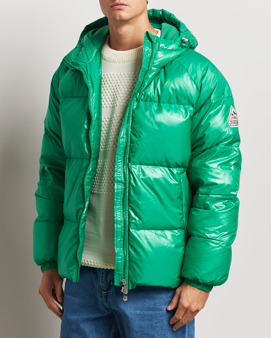 Homme | Manteaux Et Vestes | Pyrenex | Sten Hooded Puffer Jacket Frog