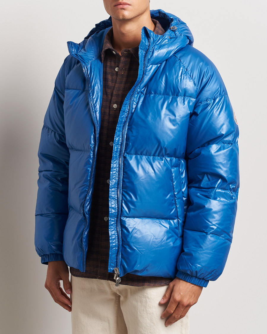 Homme | Manteaux Et Vestes | Pyrenex | Sten Hooded Puffer Jacket Adriatic