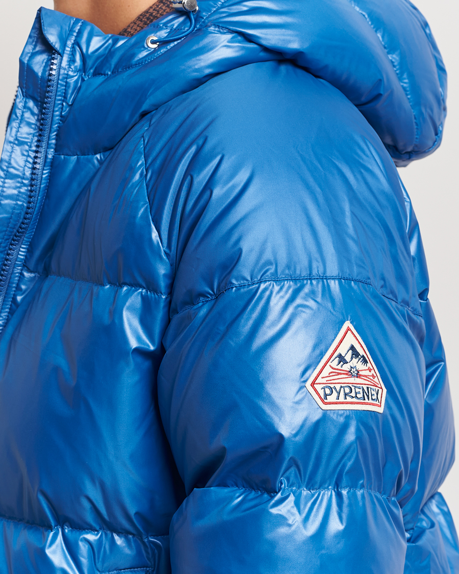 Homme | Manteaux Et Vestes | Pyrenex | Sten Hooded Puffer Jacket Adriatic