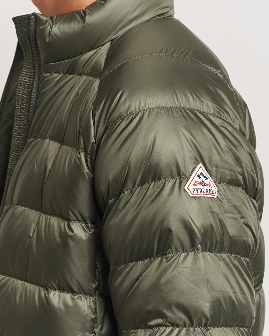 Homme | Manteaux Et Vestes | Pyrenex | Arial 2 Lightweight Down Jacket Deep Khaki