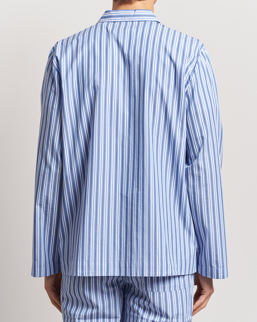 Homme | Peignoirs Et Pyjamas | Tekla | Poplin Pyjama Shirt Penny Stripes