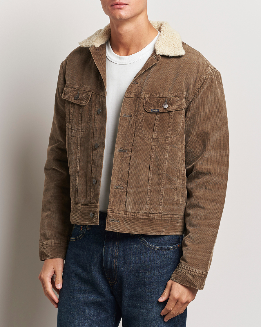 Homme | Manteaux Et Vestes | Polo Ralph Lauren | Heritage Rider Trucker Jacket Dunes