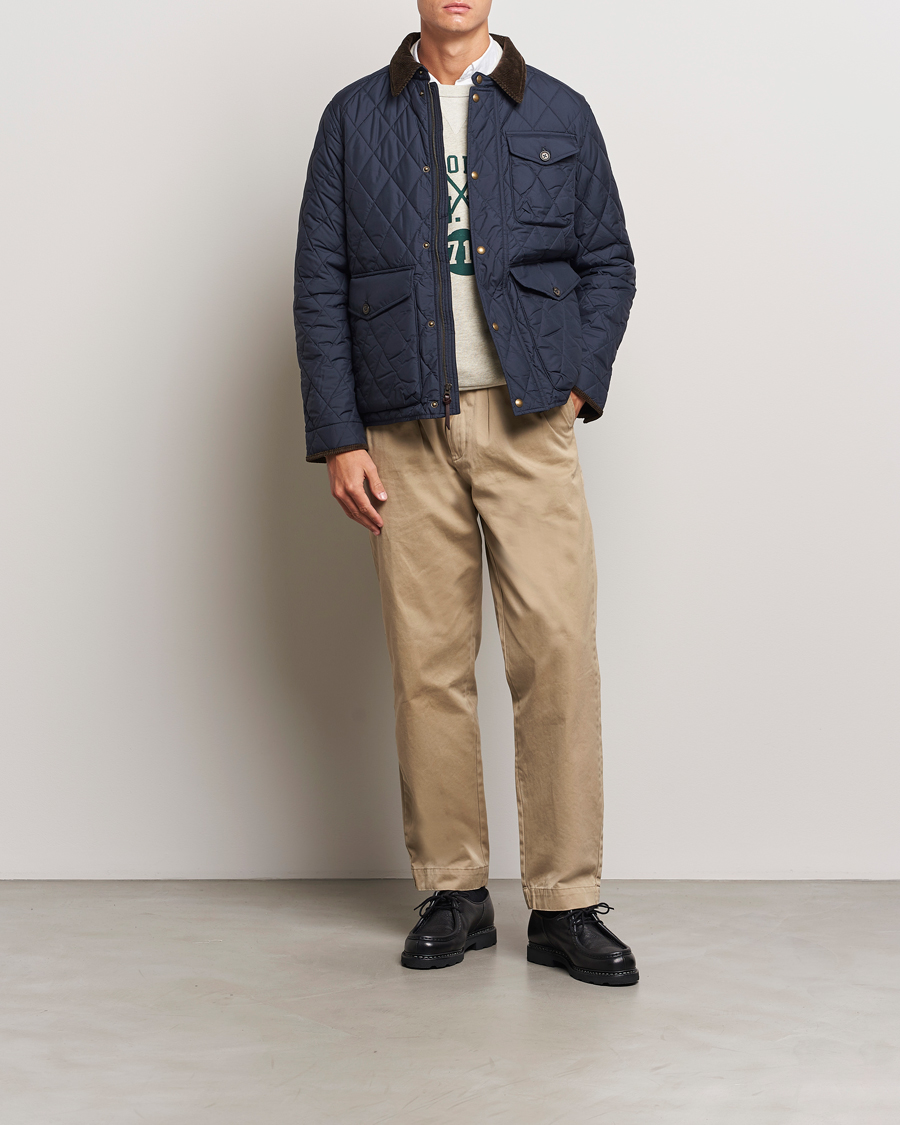 Homme | Manteaux Et Vestes | Polo Ralph Lauren | Beaton Quilted Jacket College Navy
