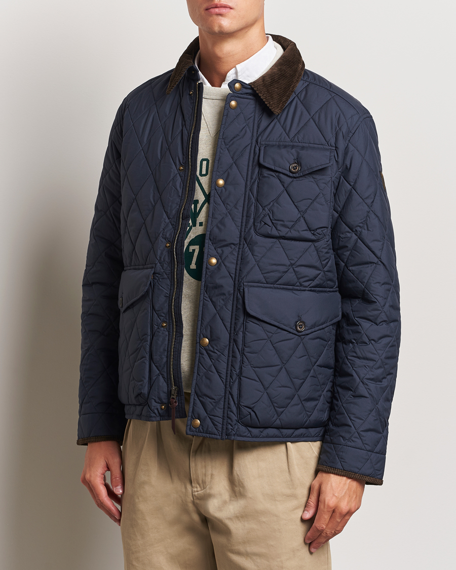 Homme | Manteaux Et Vestes | Polo Ralph Lauren | Beaton Quilted Jacket College Navy