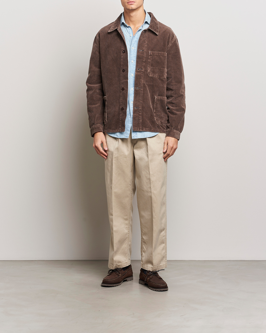 Homme | Manteaux Et Vestes | Polo Ralph Lauren | Unlined Field Jacket Hanford Brown Repair
