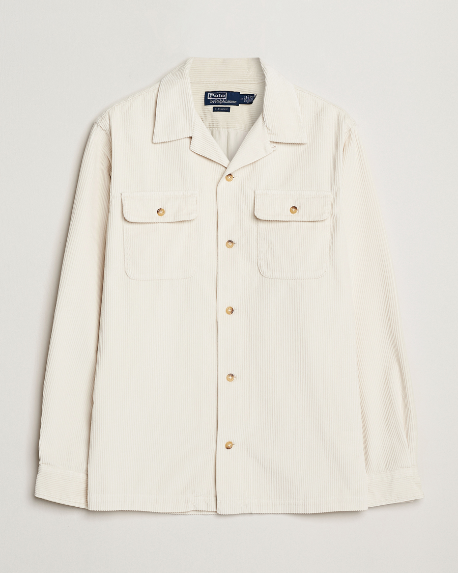 Homme | Chemises | Polo Ralph Lauren | Corduroy Western Shirt Antique Cream