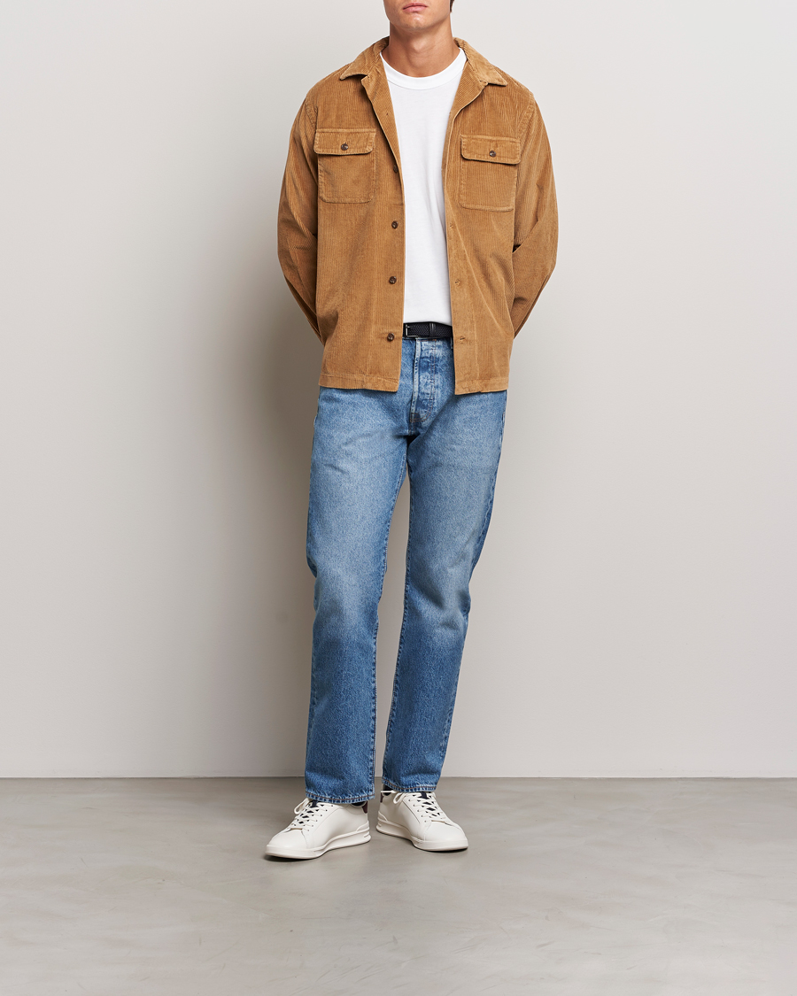 Homme | Chemises | Polo Ralph Lauren | Corduroy Western Shirt Rustic Tan