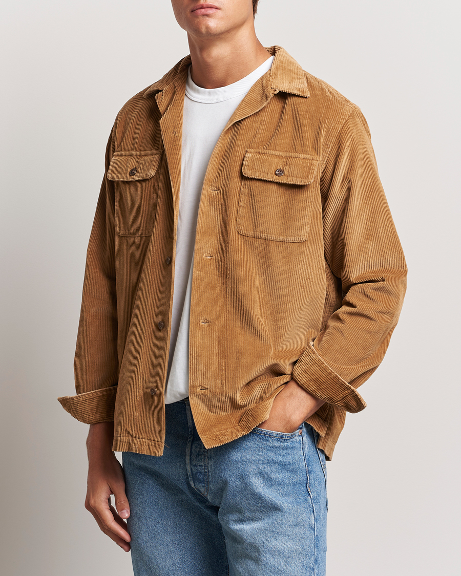 Homme | Chemises | Polo Ralph Lauren | Corduroy Western Shirt Rustic Tan
