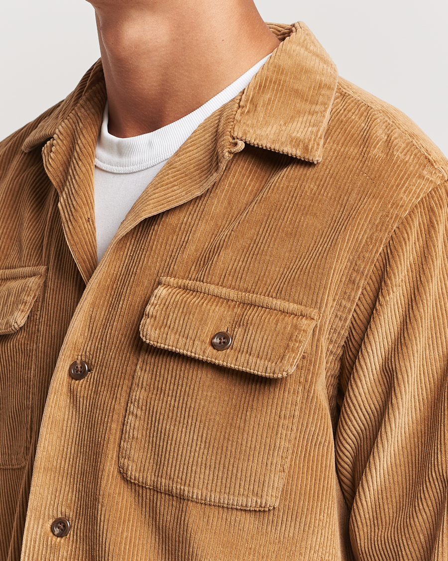 Homme | Chemises | Polo Ralph Lauren | Corduroy Western Shirt Rustic Tan
