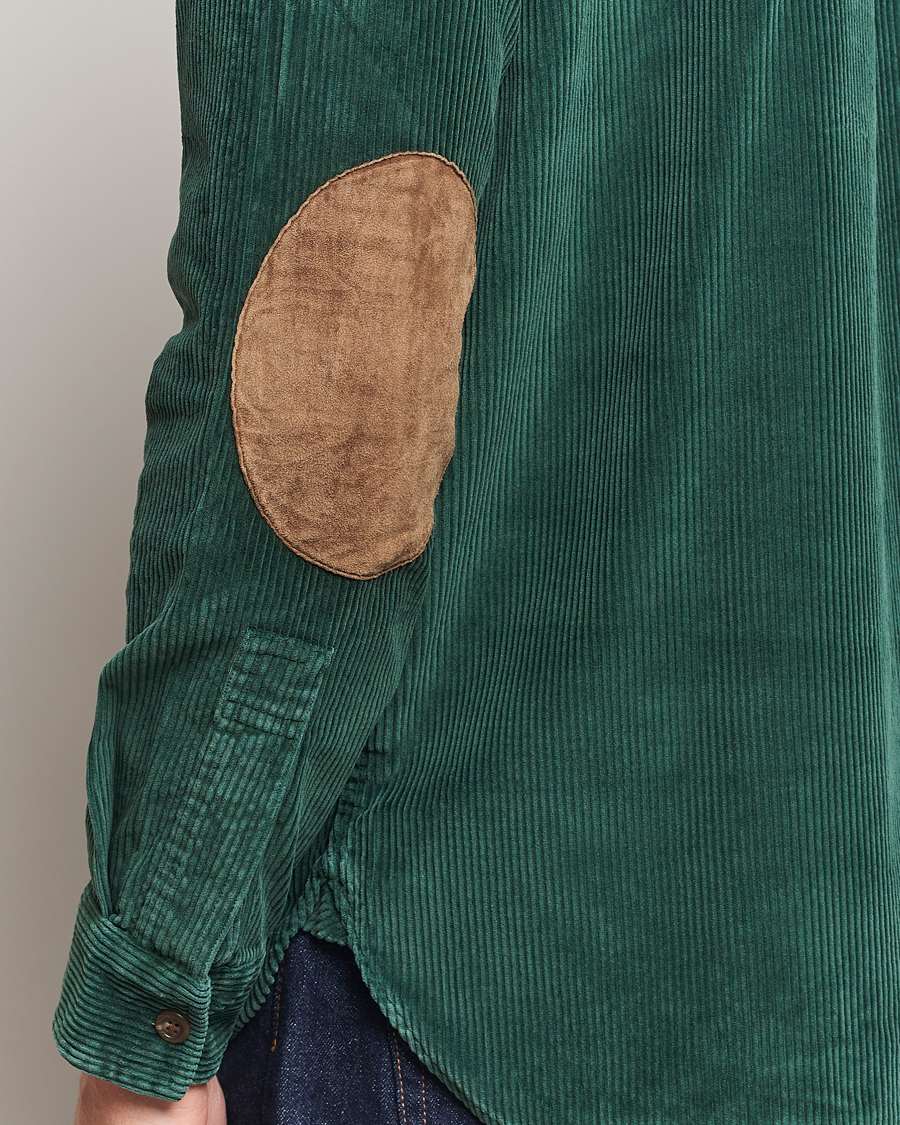 Homme | Chemises | Polo Ralph Lauren | Corduroy Patch Shirt Moss Agate