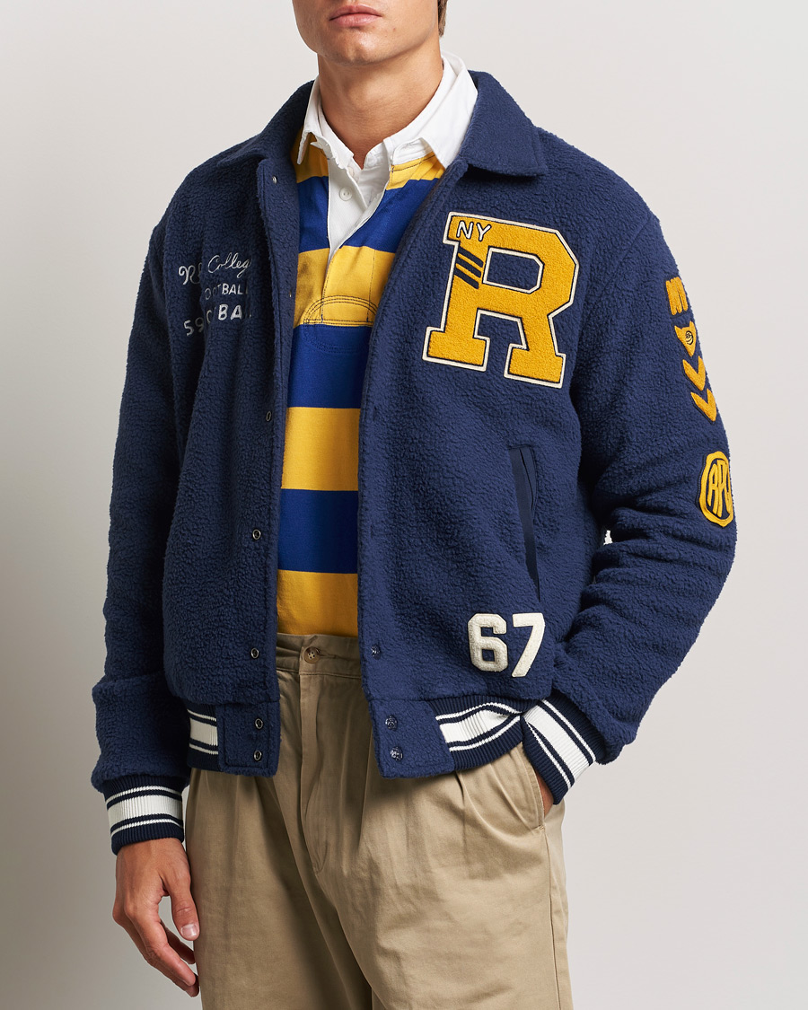 Homme | Manteaux Et Vestes | Polo Ralph Lauren | College Baseball Jacket Cruise Navy