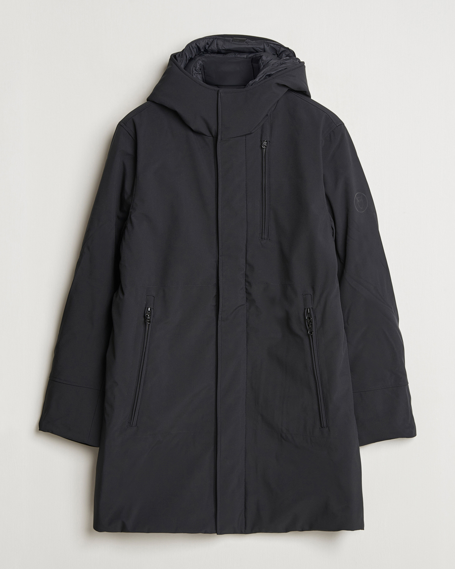 Homme | Manteaux Et Vestes | KnowledgeCotton Apparel | Climateshell Padded Jacket Black