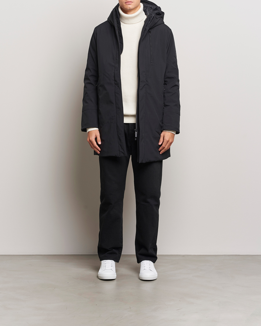 Homme | Manteaux Et Vestes | KnowledgeCotton Apparel | Climateshell Padded Jacket Black