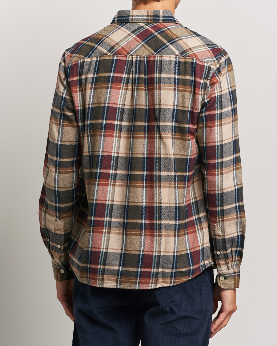 Homme | Chemises | KnowledgeCotton Apparel | Regular Checked Flannel Shirt Multi