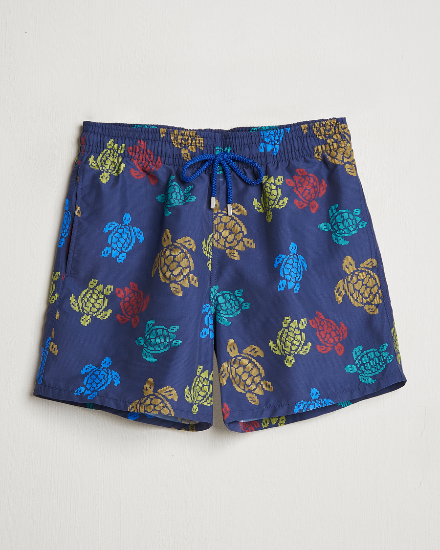 Homme | Maillots De Bain | Vilebrequin | Moorea Swim Shorts Bleu Marine