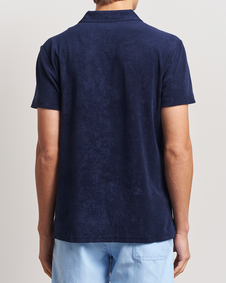 Homme | Polos | Vilebrequin | Phoenix Terry Polo Bleu Marine