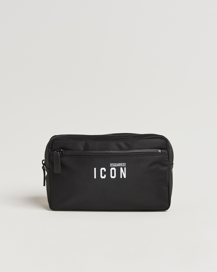 Homme | Dsquared2 Icon Washbag Black | Dsquared2 | Icon Washbag Black