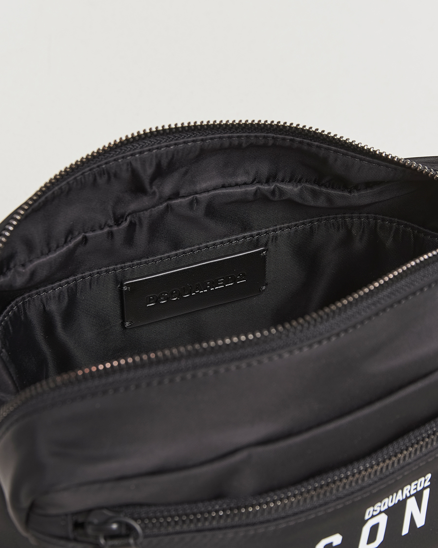Homme | Dsquared2 Icon Washbag Black | Dsquared2 | Icon Washbag Black