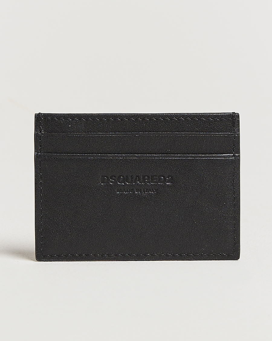 Homme | Dsquared2 Icon Card Holder Black | Dsquared2 | Icon Card Holder Black