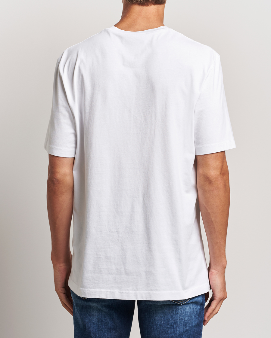 Homme | T-shirts | Dsquared2 | Regular Fit Logo T-Shirt White