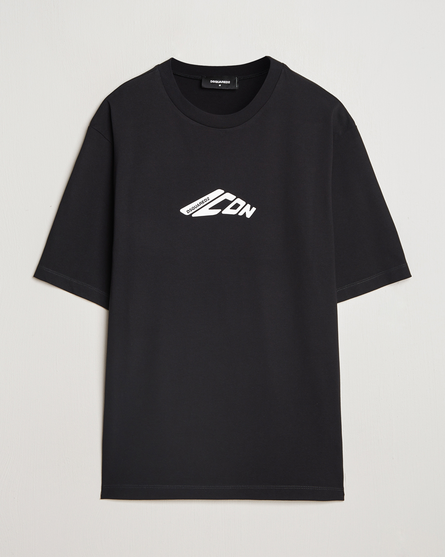 Homme | T-shirts | Dsquared2 | Icon Evolution T-Shirt Black