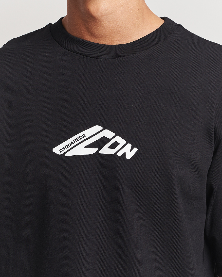 Homme | T-shirts | Dsquared2 | Icon Evolution T-Shirt Black