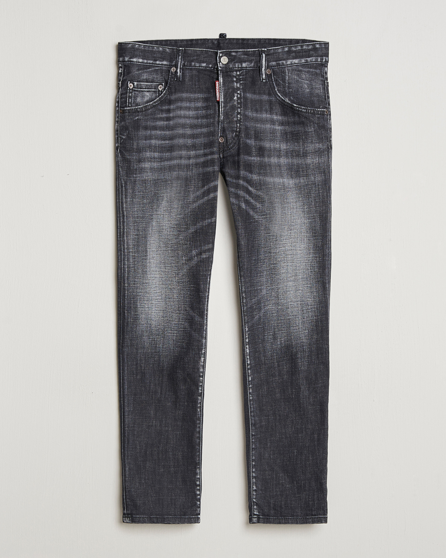 Homme | Jeans | Dsquared2 | Skater Jeans Washed Black