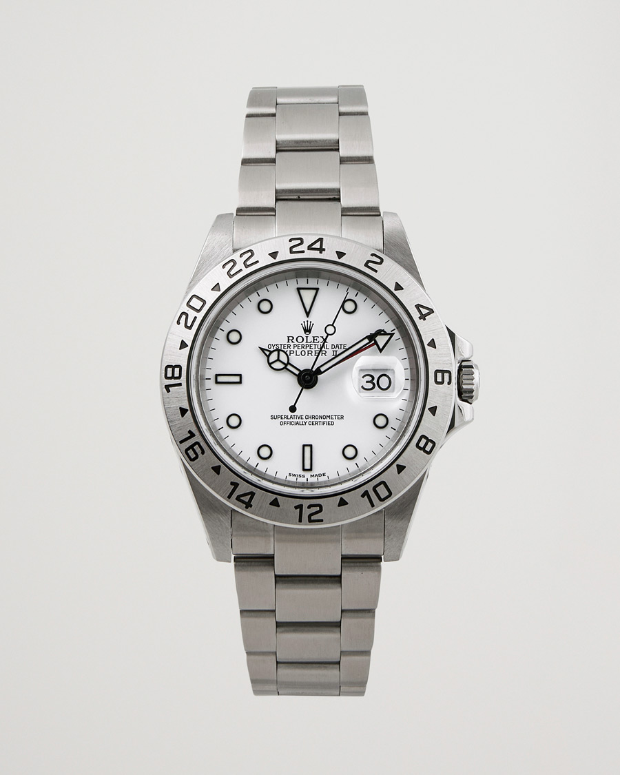 Homme | Rolex Pre-Owned Explorer 16570 Silver | Rolex Pre-Owned | Explorer 16570 Silver