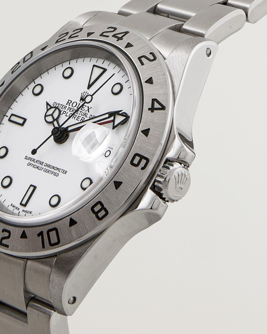 Homme | Rolex Pre-Owned Explorer 16570 Silver | Rolex Pre-Owned | Explorer 16570 Silver