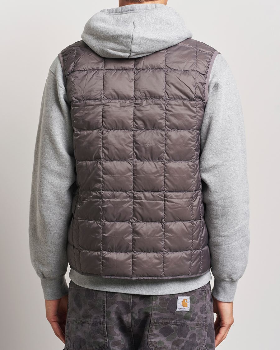Homme | Gilets | TAION | V-Neck Lightweight Down Vest Gray