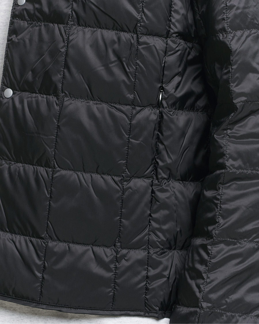 Homme | Manteaux Et Vestes | TAION | Crew Neck Button Down Jacket Black