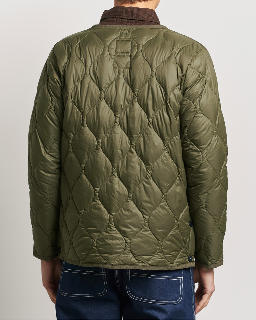 Homme | Manteaux Et Vestes | TAION | Military Crew Neck Down Jacket Dark Olive