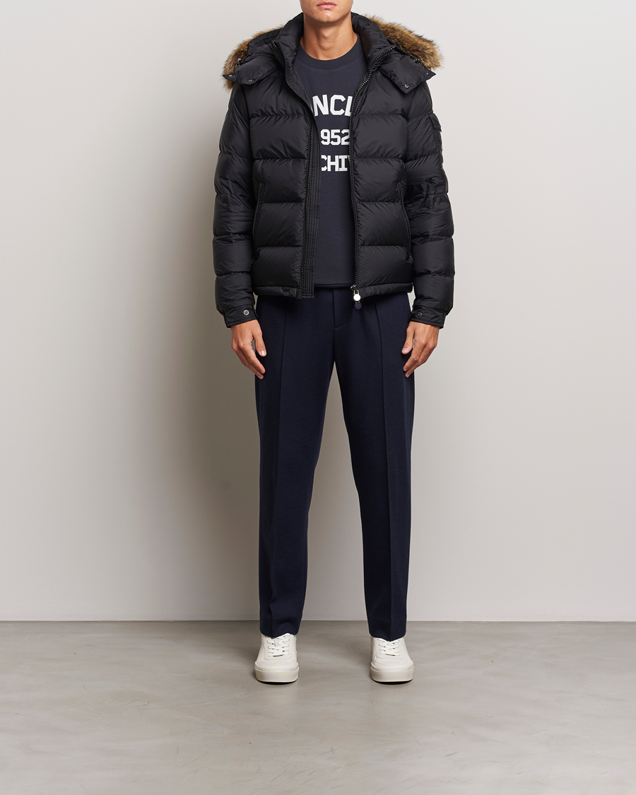 Homme | Manteaux Et Vestes | Moncler | Maya Faux Fur Jacket Black