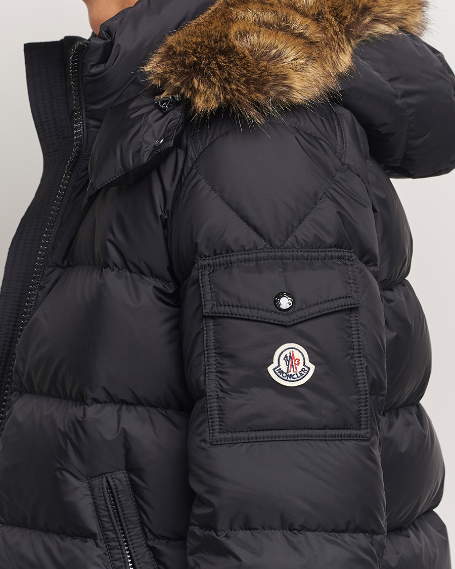 Homme | Manteaux Et Vestes | Moncler | Maya Faux Fur Jacket Black