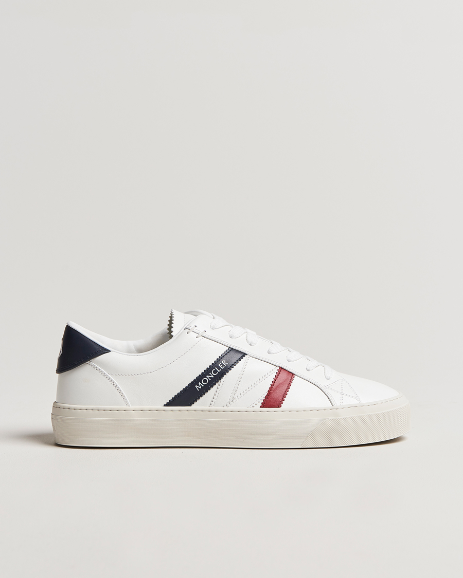 Homme | Moncler Monaco Sneakers White | Moncler | Monaco Sneakers White
