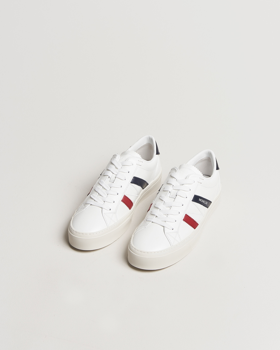Homme | Moncler Monaco Sneakers White | Moncler | Monaco Sneakers White