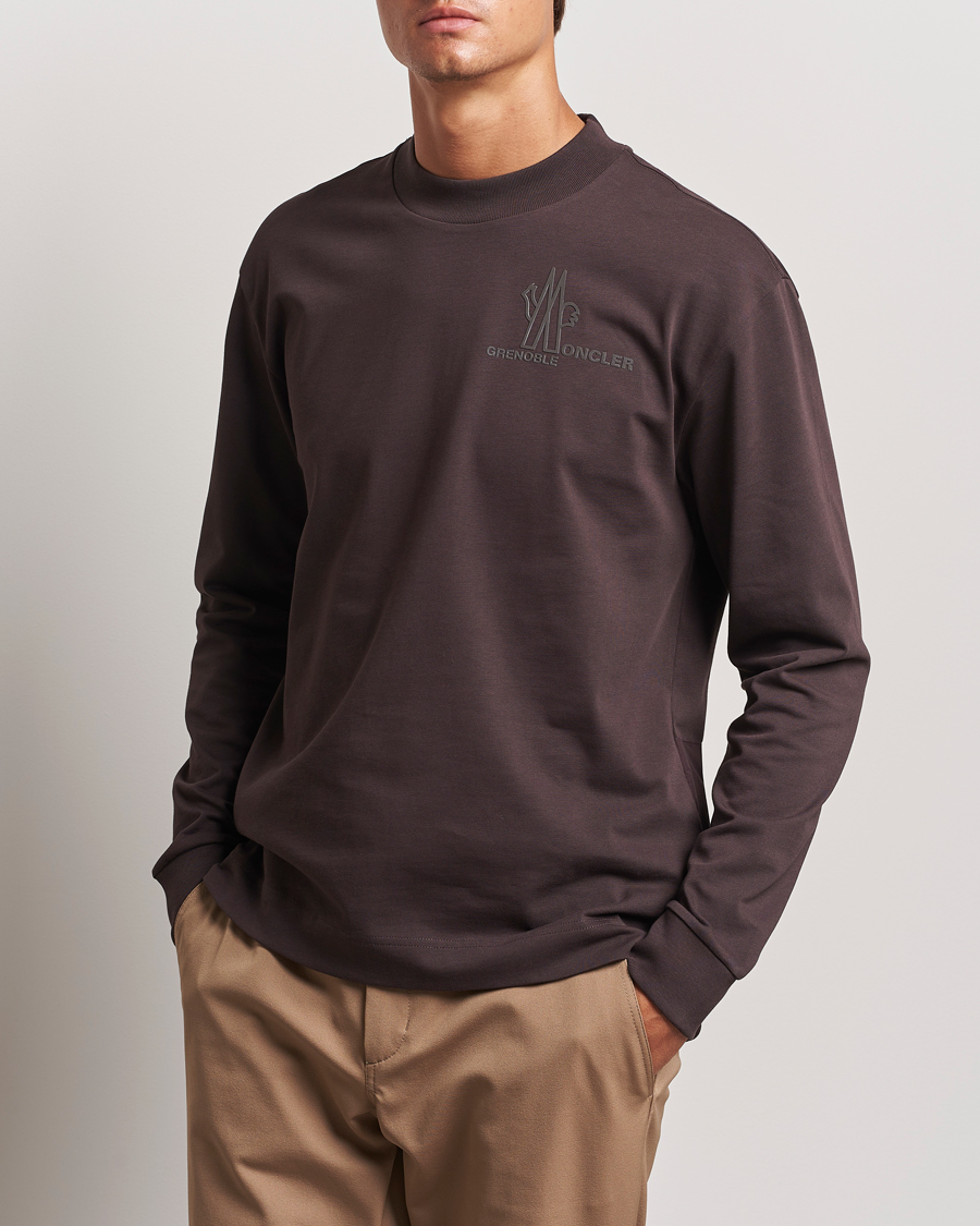 Homme | T-shirts | Moncler Grenoble | Long Sleeve T-Shirt Brown