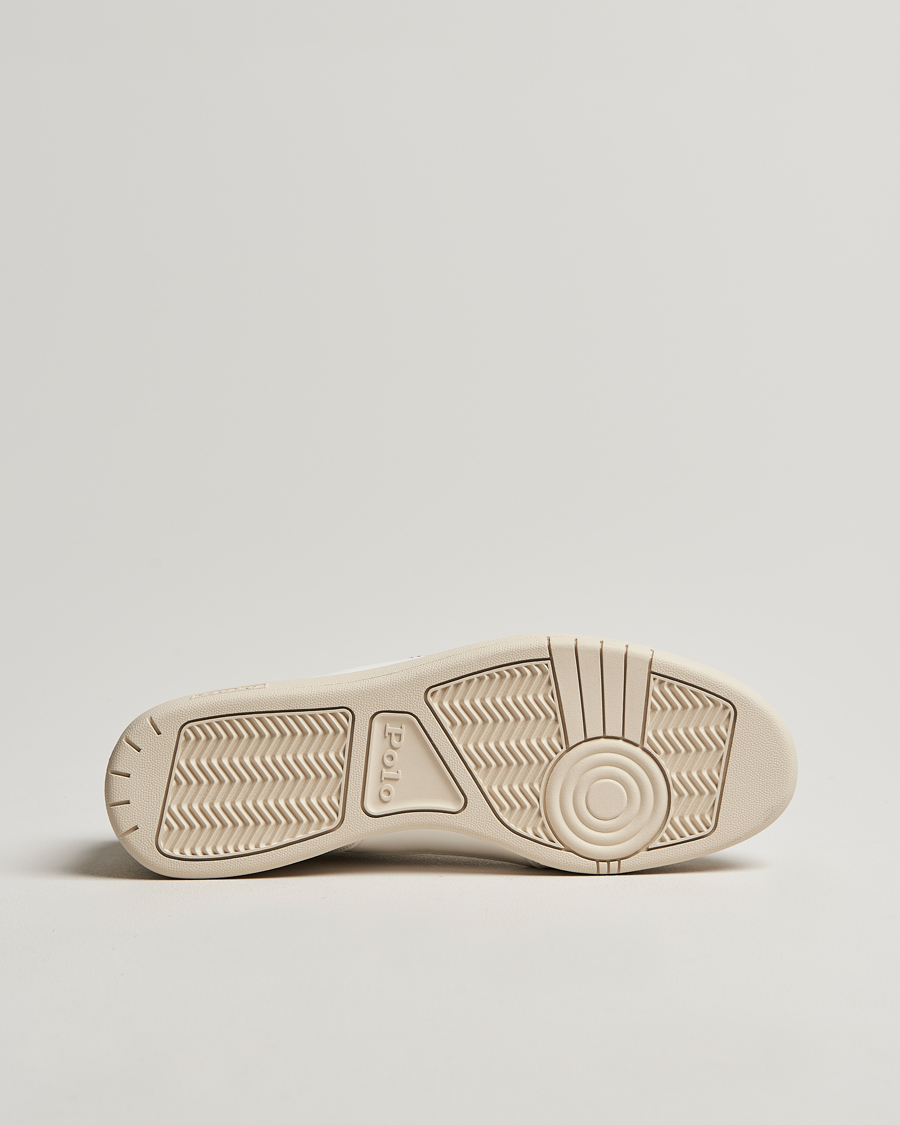 Homme | Polo Ralph Lauren Polo Court Sneaker Deckwash White/Navy | Polo Ralph Lauren | Polo Court Sneaker Deckwash White/Navy