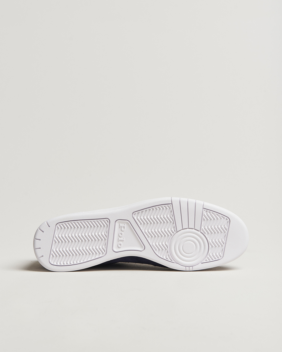 Homme | Polo Ralph Lauren Polo Court Sneaker Navy Suede | Polo Ralph Lauren | Polo Court Sneaker Navy Suede