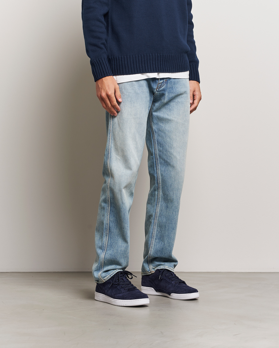 Homme | Polo Ralph Lauren Polo Court Sneaker Navy Suede | Polo Ralph Lauren | Polo Court Sneaker Navy Suede