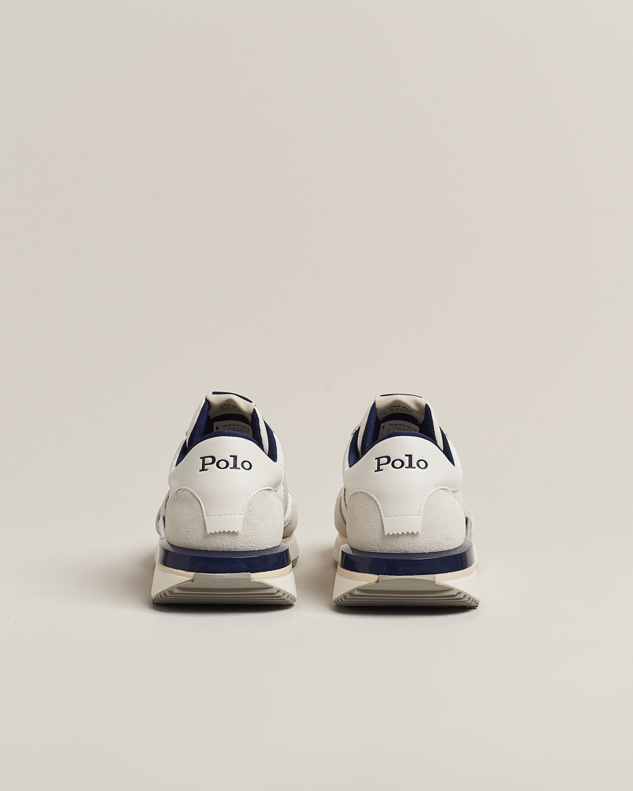 Homme | Polo Ralph Lauren Train 89 PP Sneaker Deckwash White/Newport Navy | Polo Ralph Lauren | Train 89 PP Sneaker Deckwash White/Newport Navy