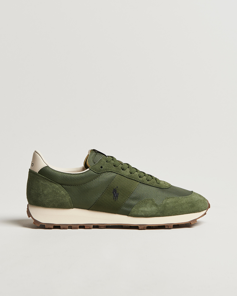 Homme | Polo Ralph Lauren PRL Trail125 Sneaker Classic Drab/Ecru | Polo Ralph Lauren | PRL Trail125 Sneaker Classic Drab/Ecru
