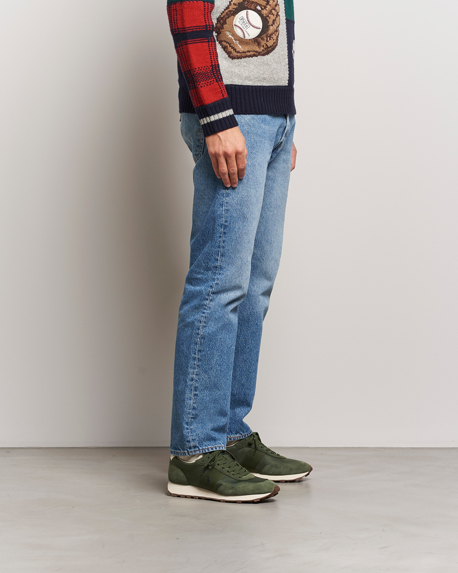 Homme | Polo Ralph Lauren PRL Trail125 Sneaker Classic Drab/Ecru | Polo Ralph Lauren | PRL Trail125 Sneaker Classic Drab/Ecru