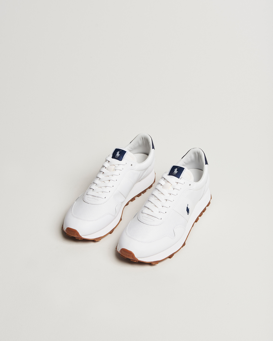 Homme | Polo Ralph Lauren PRL Trail125 Sneaker White /Newport Navy | Polo Ralph Lauren | PRL Trail125 Sneaker White /Newport Navy
