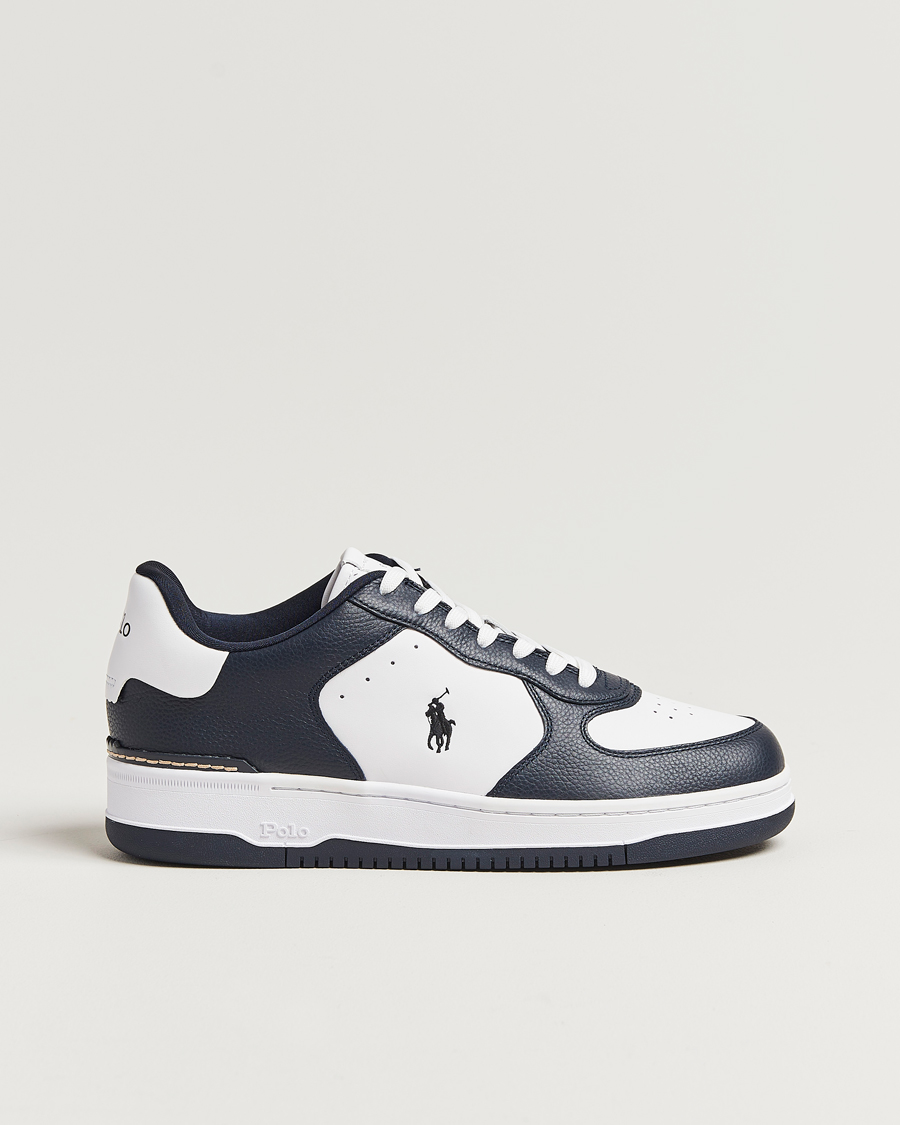 Homme | Polo Ralph Lauren Masters Court Sneaker Aviator Navy/White | Polo Ralph Lauren | Masters Court Sneaker Aviator Navy/White