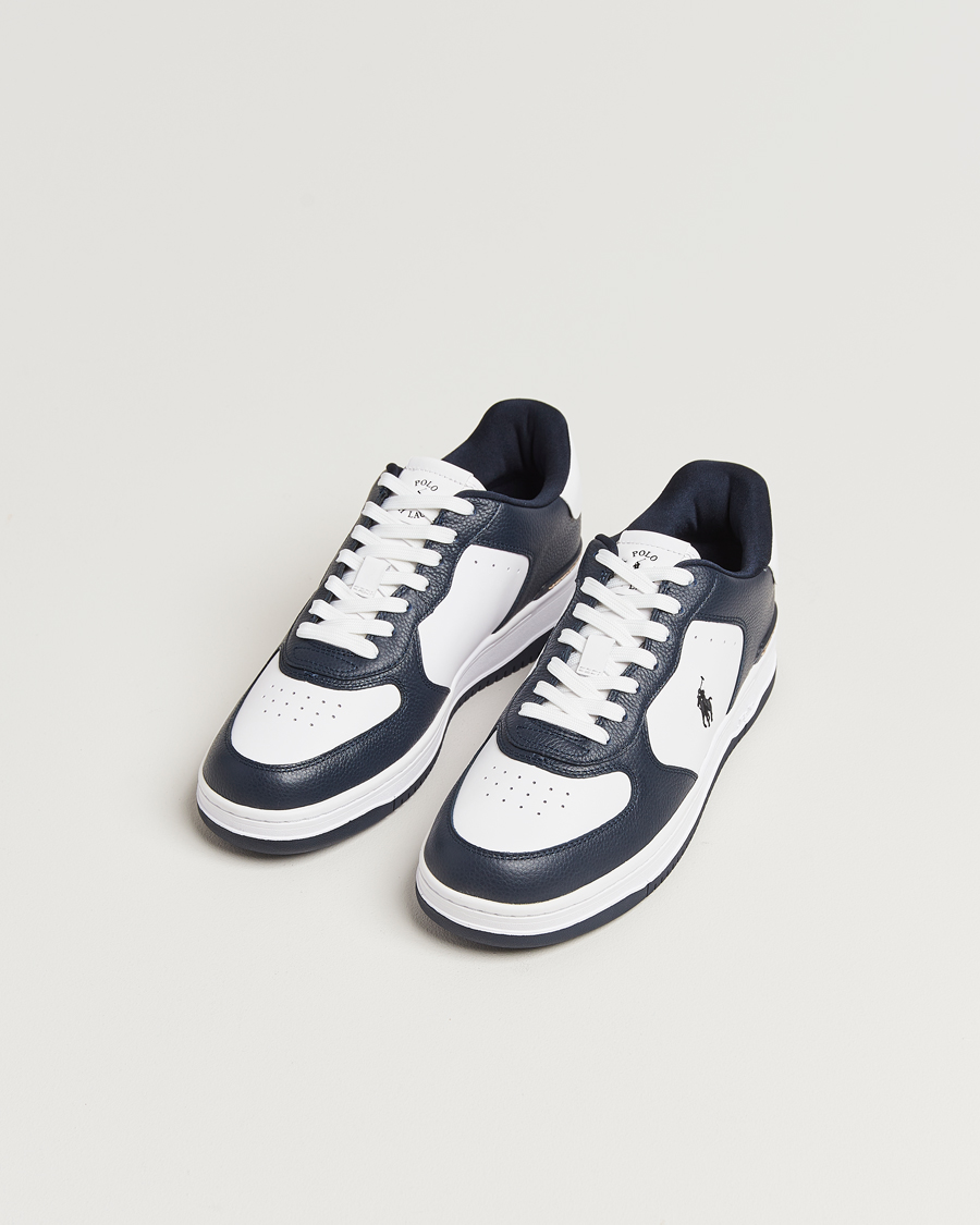 Homme | Polo Ralph Lauren Masters Court Sneaker Aviator Navy/White | Polo Ralph Lauren | Masters Court Sneaker Aviator Navy/White